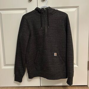 Carhartt relaxed quarter zip hoodie